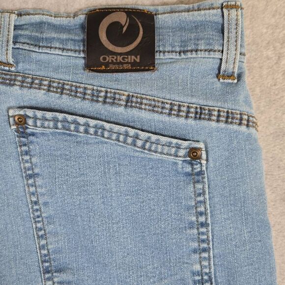 Origin Maine Delta 68 Jeans Mens 38x32 (36x32) Performance Denim Relaxed Work - Picture 9 of 13